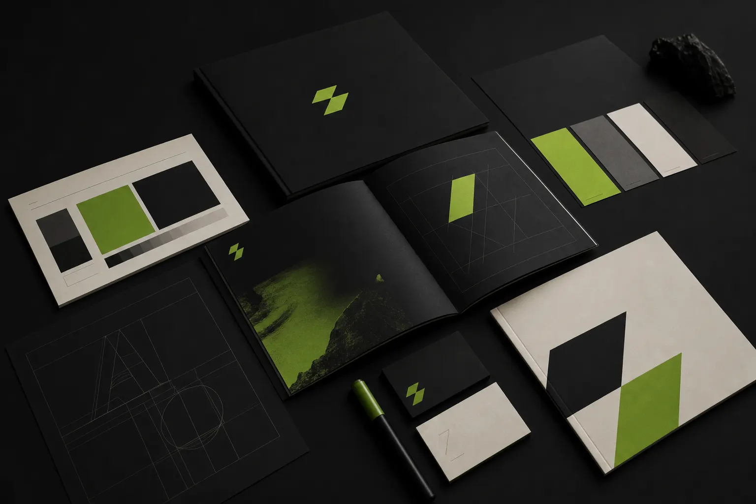 Brand strategy materials for a Lab 111 client engagement.